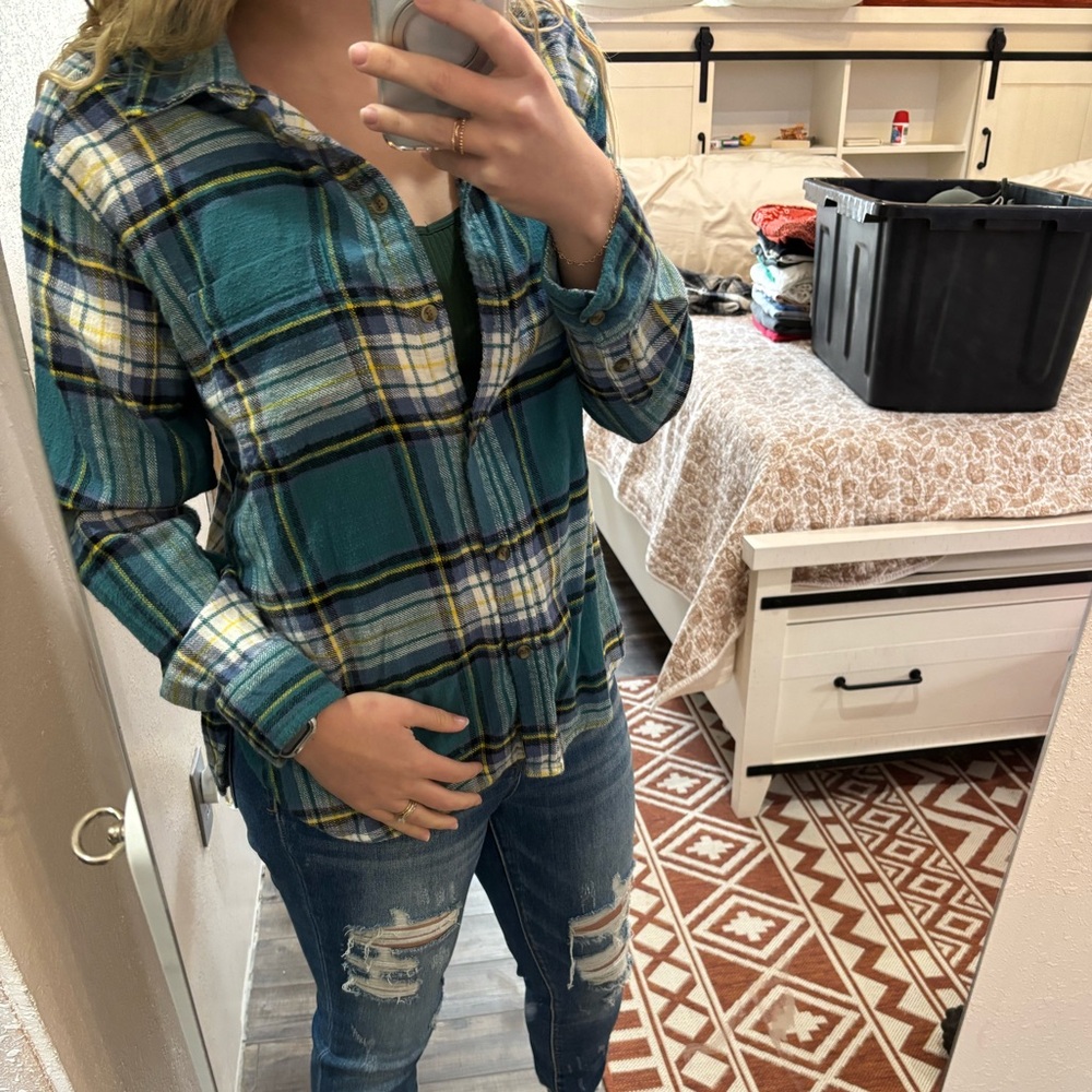 American Eagle boyfriend flannel